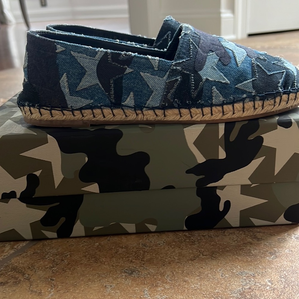 Blue denim Valentino espadrilles size 9/39